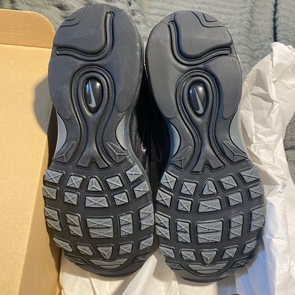 Nike Airmax 97 Triple Black Women Sneakers- SZ 7 - Picture 3 of 5